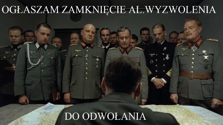 Memy i dowcipy o remontach i korkach w Szczecinie