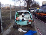 Katowice: kolejne wraki samochodów odholowane. Nie uwierzycie, jak może wyglądać auto! ZDJĘCIA