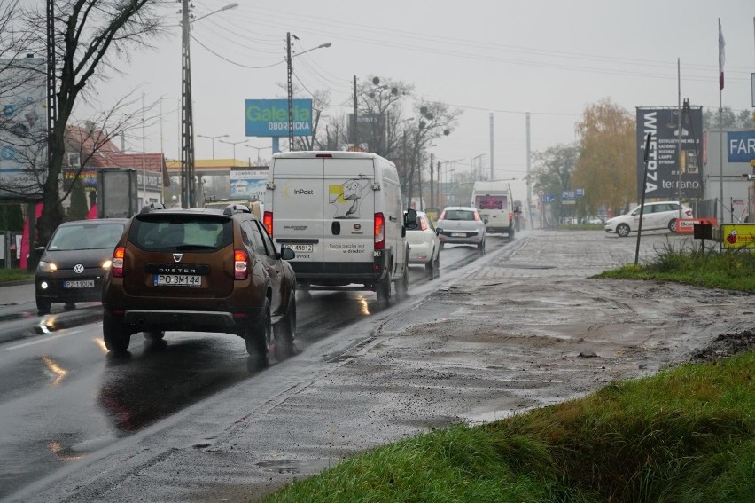 Ulica Obornicka w Poznaniu przed przebudową nijak nie umywa...