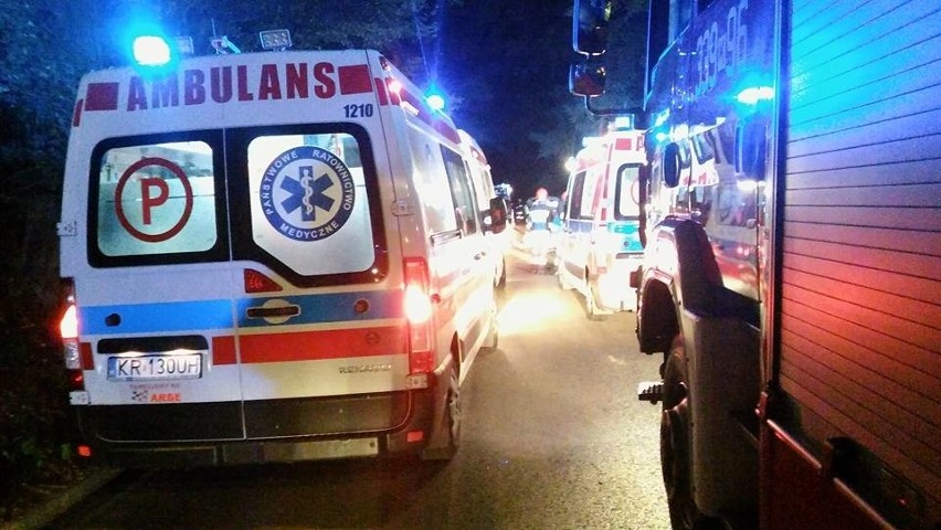 Cztery osoby ranne w wypadku radiowozu w Zielonkach