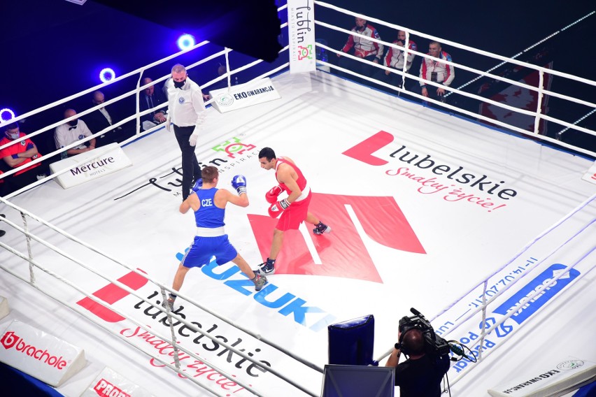 Boks olimpijski w Centrum Spotkania Kultur w Lublinie. Zobacz zdjęcia z gali Suzuki Boxing Night