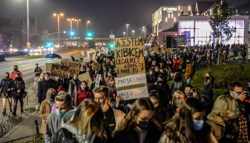 Protest w Gdańsku 26.10.2020