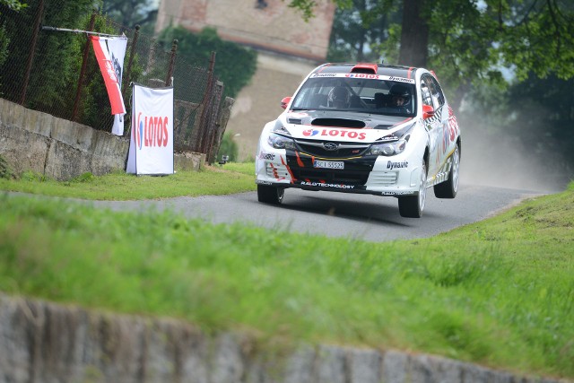 Kajetan Kajetanowicz i Jarek Baran  Fot:LOTOS Rally Team