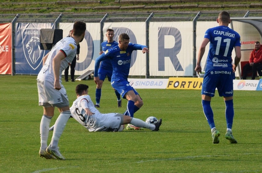 19.04.2022 r. Fortuna 1. Liga: Odra Opole - GKS Tychy....