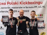 ŁKS rządził podczas mistrzostw Polski w kickboxingu. Sześć medali zawodników ŁKS. Zdjęcia
