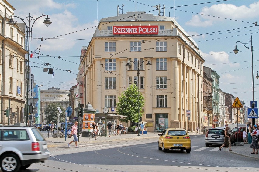 Zdjęcie sprzed sześciu lat pokazuje jeszcze Pałac Prasy przy...