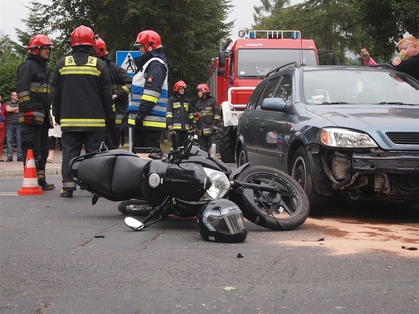 Wypadek w Zakopanem na skrzyżowaniu ulic Tetmajera i...