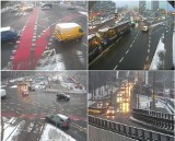 Sypnęło śniegiem we Wrocławiu. Jak drogowcy poradzili sobie z ulicami i chodnikami? [ZDJĘCIA]