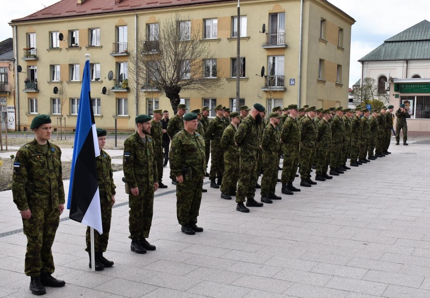 Włodawa. Pożegnano estońską Grupę Zadaniową Task Force Wisent wspierającą przez 5 miesięcy polskie służby w ochronie granicy