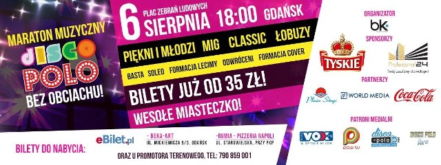 Disco Polo w Gdańsku - 6.08.2016