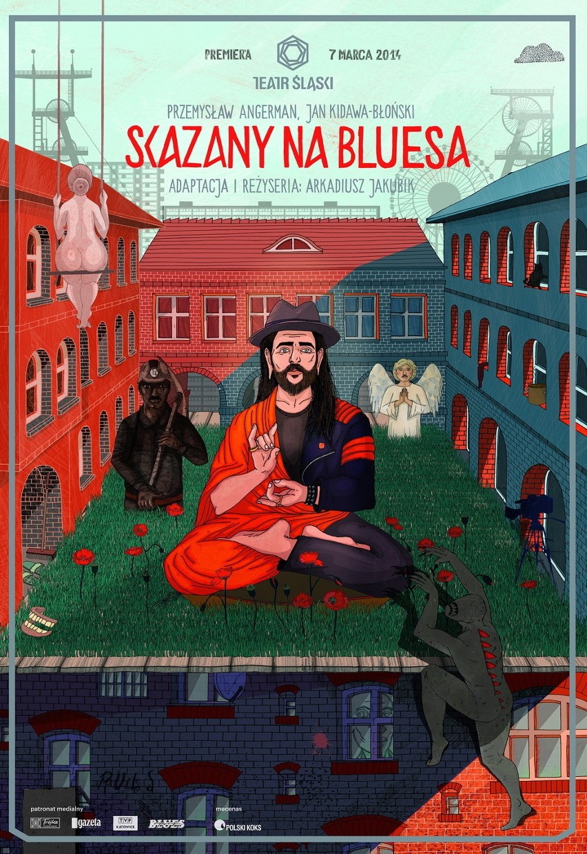 "Skazany na bluesa" w Teatrze Śląskim - zjęcie z prób