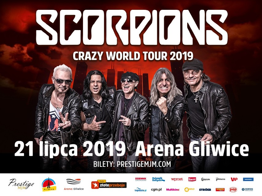 W dotychczasowych koncertach w Polsce Scorpions zgromadzili...