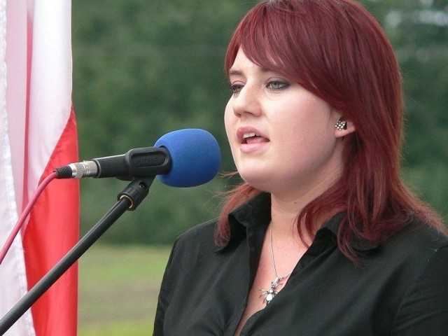 Klaudia Kobus zaśpiewa na niedzielnym festynie w Podolanach.