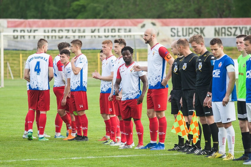 Gryf Słupsk - Gedania Gdańsk 3:0 (2:0).