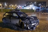 Groźny wypadek na Retkni. Zderzyły się dwa samochody - mercedes i bmw. Kto zawinił?