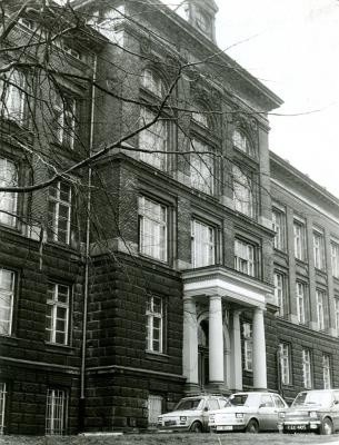 Budynek przy ulicy Żeromskiego w Sosnowcu, gdzie dawniej...