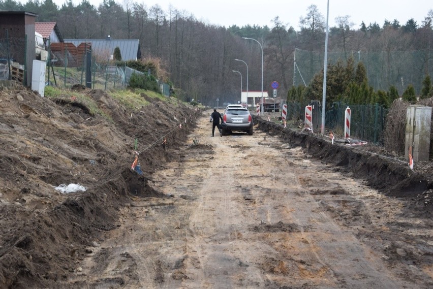 Projekt budowy drogi do plaży wymagał wycięcia starych...