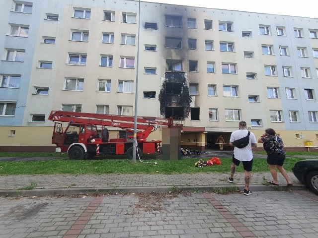 W poniedziałek (21 sierpnia) w Dzierżoniowie na Dolnym Śląsku doszło do groźnego pożaru.