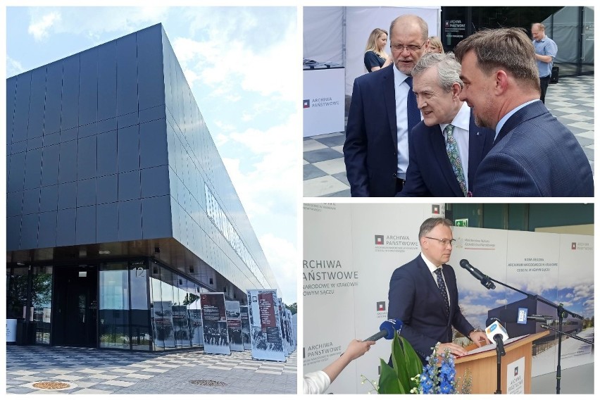 Na otwarcie siedziby Archiwum Narodowego w Krakowie -...