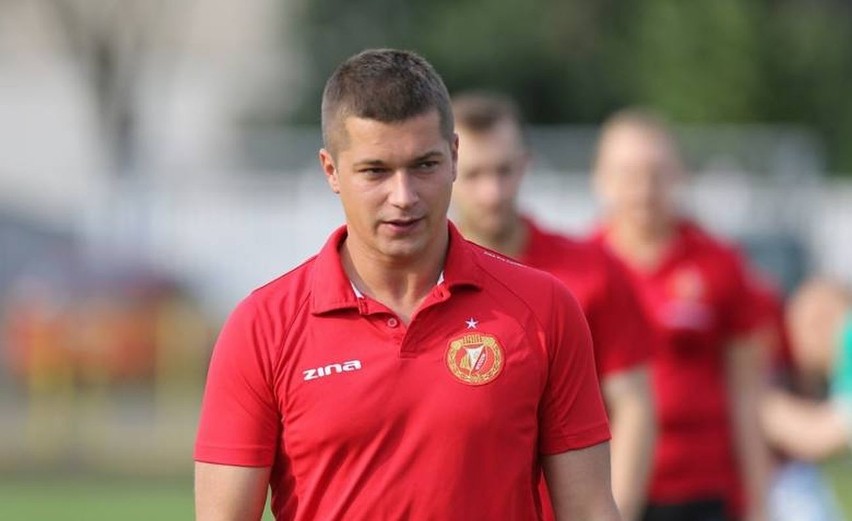 Następnym opiekunem zespołu piłkarzy Widzewa był Marcin...