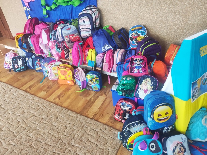 Akcja charytatywna "Plecaczek" dla dzieci z Ukrainy....