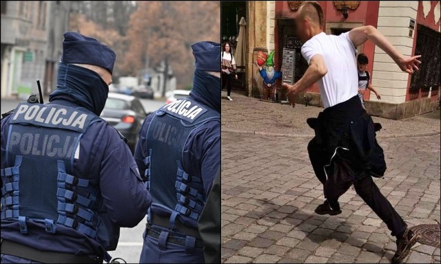 Po tym jak dziennikarze Gazety Wrocławskiej;nf nagłośnili sprawę agresywnego mężczyzny z irokezem, policja zdołała go zatrzymać.