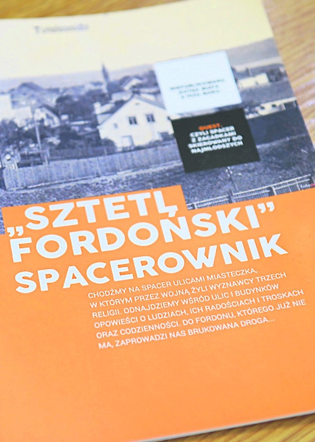 spacerowniku po Starym Fordonie, który już wkrótce trafi do miłośników wycieczek z tezą