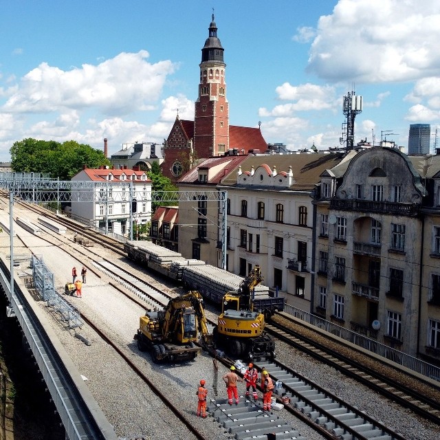 Estakada nad ul. Blich w Krakowie