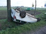 Wypadek: Opel combo zderzył się z oplem astra (zdjęcia)