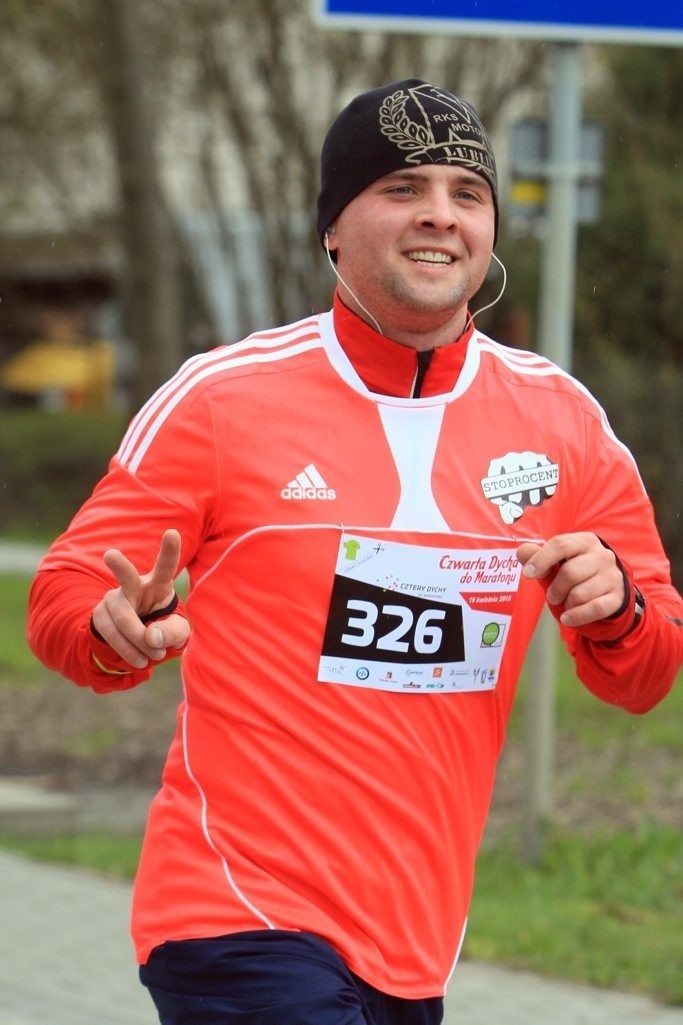Czwartą Dychę do Maratonu wygrał Andrzej Starzyński (ZDJĘCIA, WIDEO)