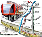 Znamy projekt trasy nadziemnej kolejki w Rzeszowie (mapa)