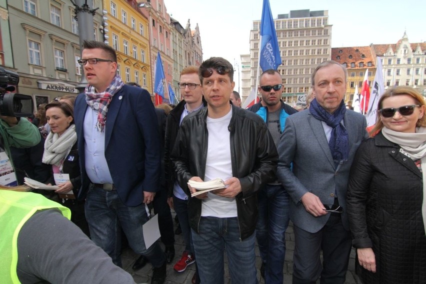 KOD w obronie konstytucji we Wrocławiu, 3.04.2016