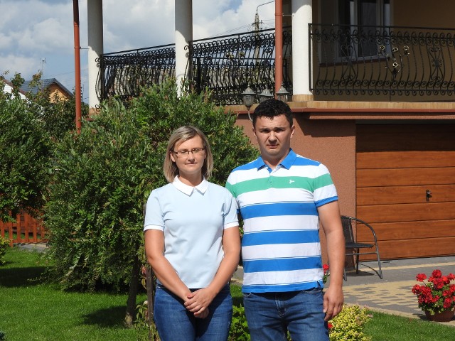 Milena Chodnicka prowadzi gospodarstwo wspólnie z mężem Kamilem