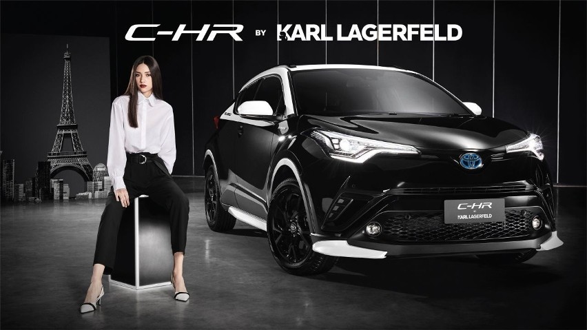 Toyota C-HR w limitowanej edycji Karl Lagerfeld...