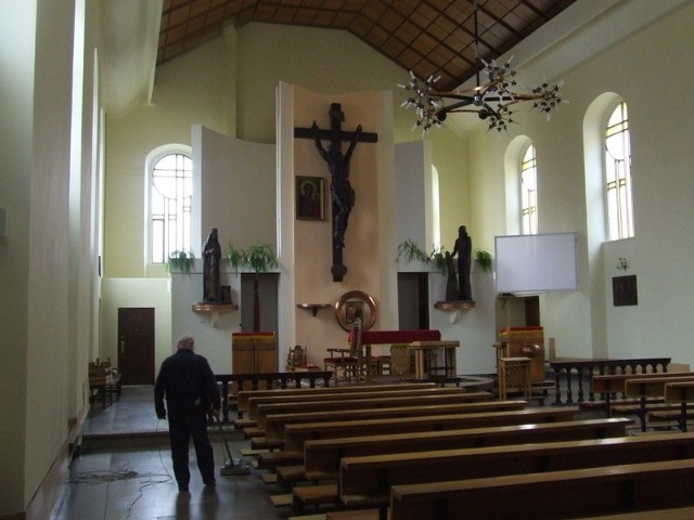 Wnętrze kościoła św. Barbary zostało gruntownie odświeżone