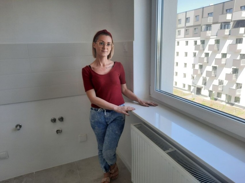 Sandra Pawłowska ma już klucze do swojego mieszkania w nowym...
