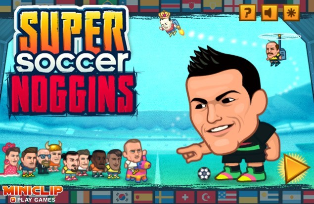Gra na Euro - Super Soccer Noggins
