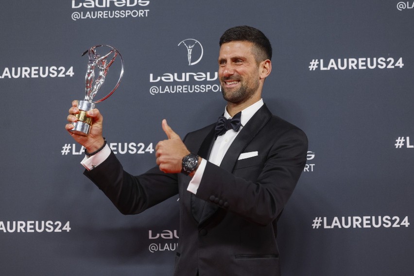 Novak Djoković z nagrodą dla Sportowca Roku