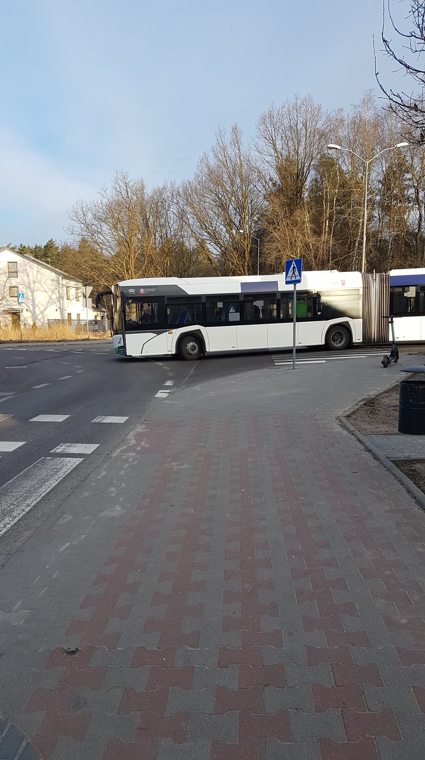 Awaria autobusu linii 87 w Szczecinie