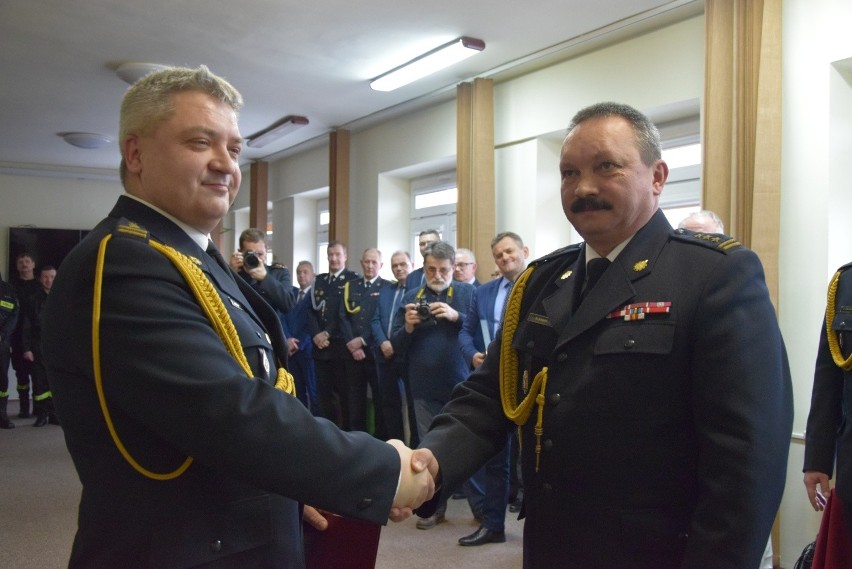 Komendant Straży Pożarnej w Końskich odszedł na emeryturę. Pożegnaliśmy brygadiera Bogusława Jakóbczyka