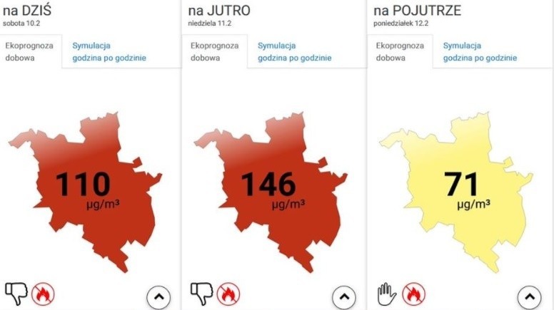 Ostrzeżenie smogowe dla Poznania!