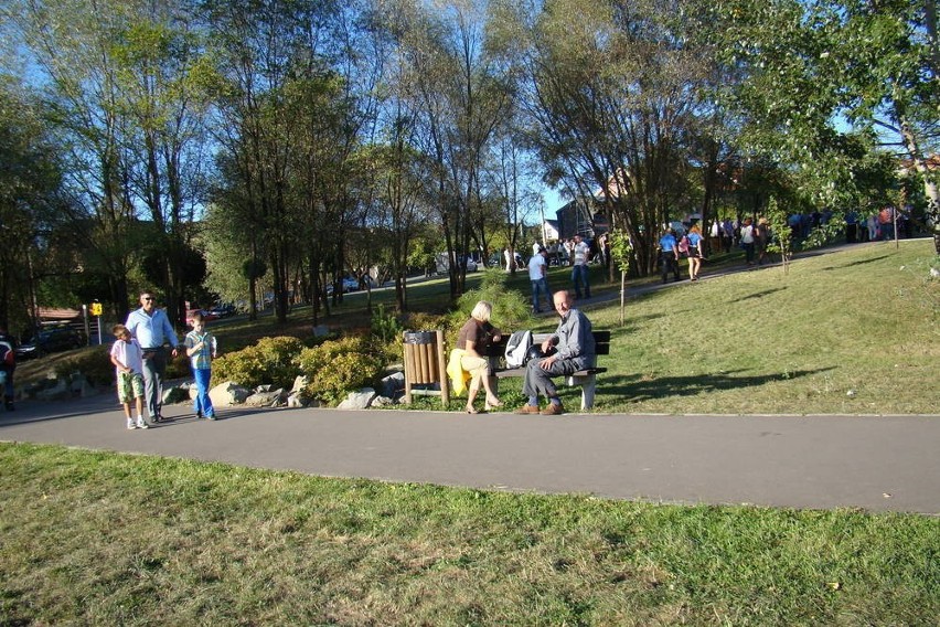 Park Wiejski jest w Zielonkach popularnym miejscem...