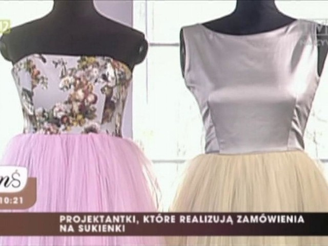 Marta Wiznerowicz i Agata Olszyńska, siostry, które wymyśliły i założyły markę, w programie opowiedziały o tym jak powstają wymarzone sukienki i co będzie prawdziwym hitem tego sezonu.