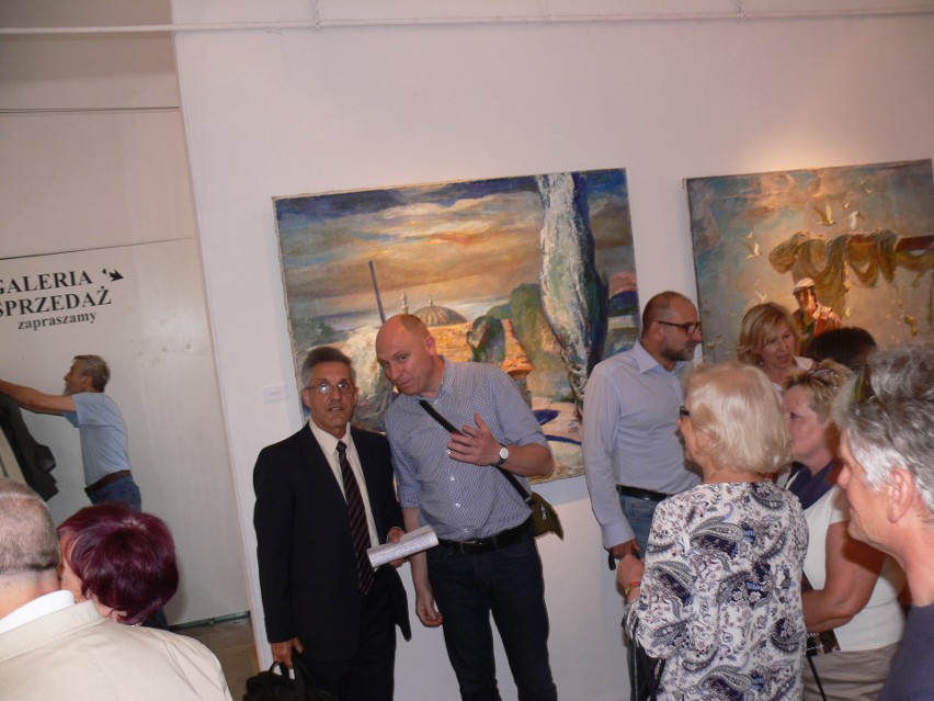 "Malarstwo 25 lat obecności". Wystawa Jurija Sulimowa w Biurze Wystaw Artystycznych w Sandomierzu  