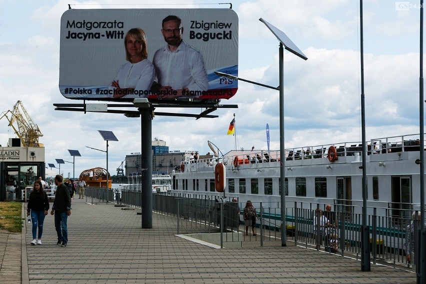 Radni Małgorzata Jacyna-Witt i Zbigniew Bogucki na billboardach. Czy to już kampania? 