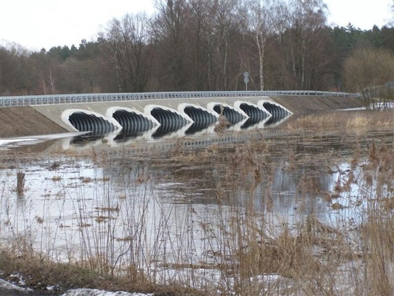 Nowy most drogowy w Sownie.
