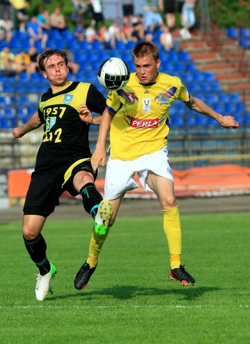 Piłka nożna: Motor Lublin pokonał Siarkę Tarnobrzeg 2:0 (ZDJĘCIA)