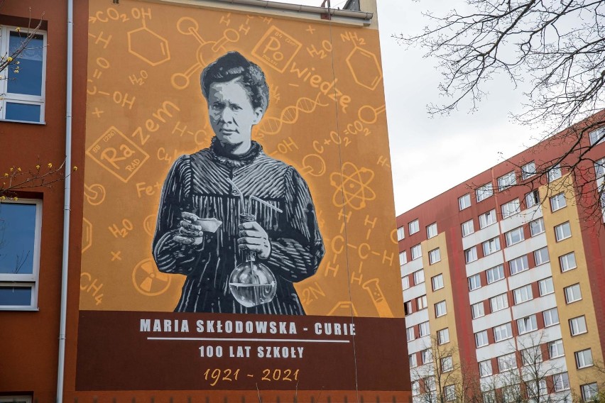 Mural na SP nr 15 w Białymstoku