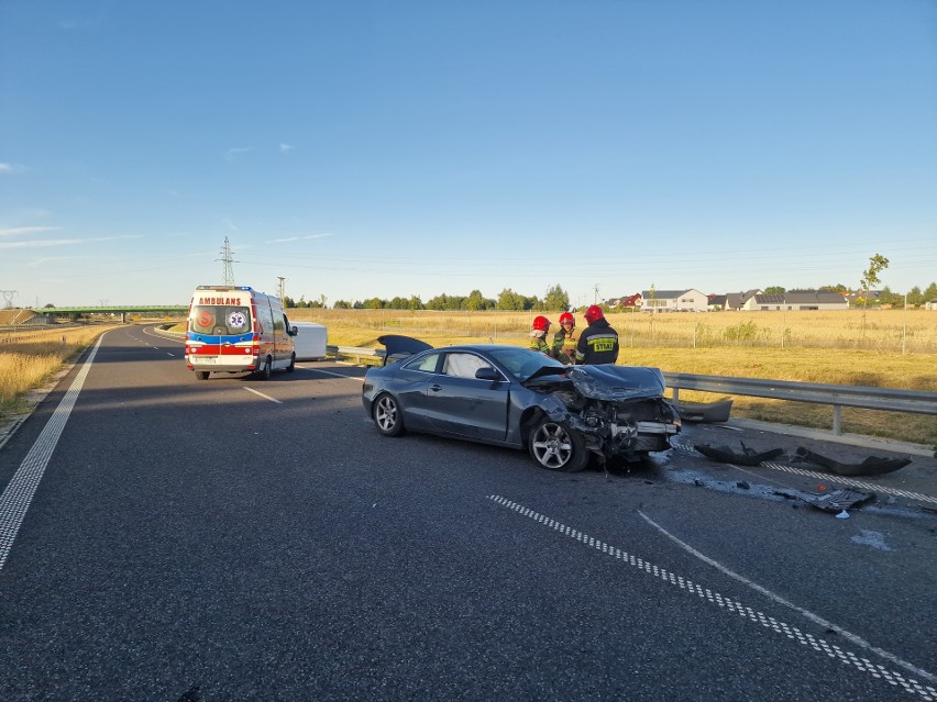 Wypadek na drodze S6. Cztery auta rozbite [ZDJĘCIA]