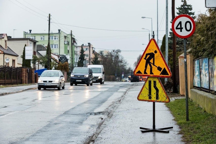 Stan ul. Bałtyckiej w środę przed południem.